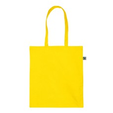 1520-02 Fairtrade & GOTS Katoenen draagtas Yellow